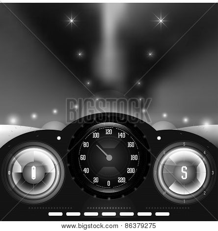 Car Dashboards Vector