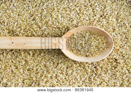 Background Texture Of Cracked Wheat