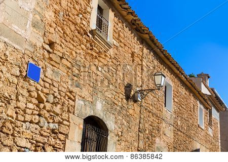 Majorca Capdepera village at  Mallorca Balearic Island Spain