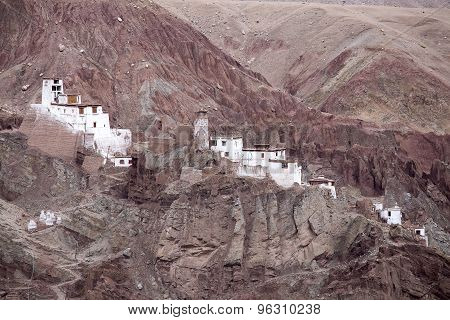 Basgo Monastery Is A Buddhist Monastery In Basgo, Ladakh, India ,