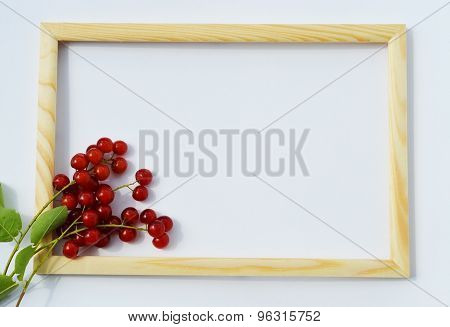 Frame for text, photos
