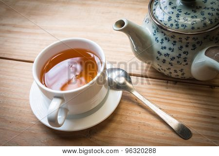 Tea Cup And Tea Pot 3