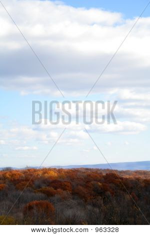 Otoño en las montañas Catskill