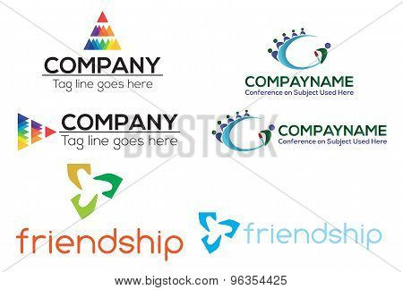 Business logo set  - EPS format available.