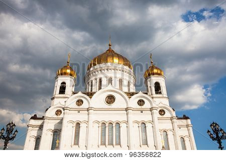 Cathedral Of Christ The Saviour In Moscow