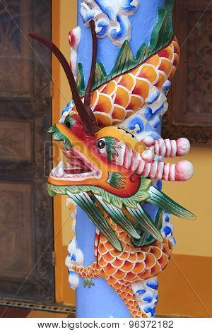 Caodai Temple In Vietnam