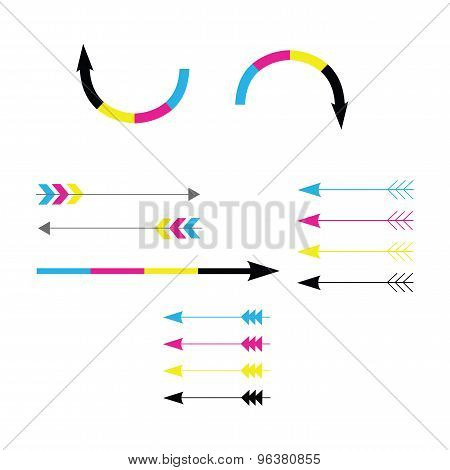 Cmyk Arrow
