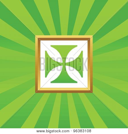 Maltese cross picture icon