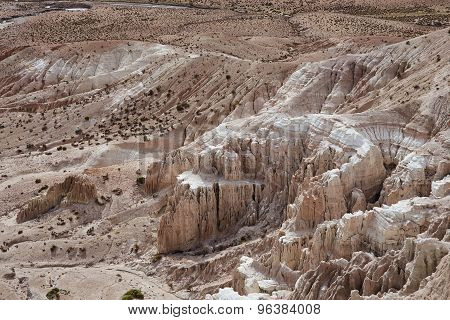 Intricate Rock Formations on the Chilean Altiplano