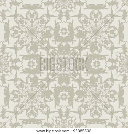 Seamless abstract tiled pattern vector.