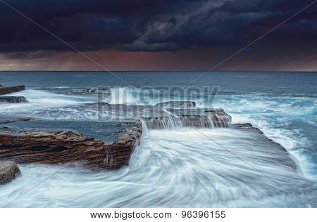 Stormy Skies At Sunrise