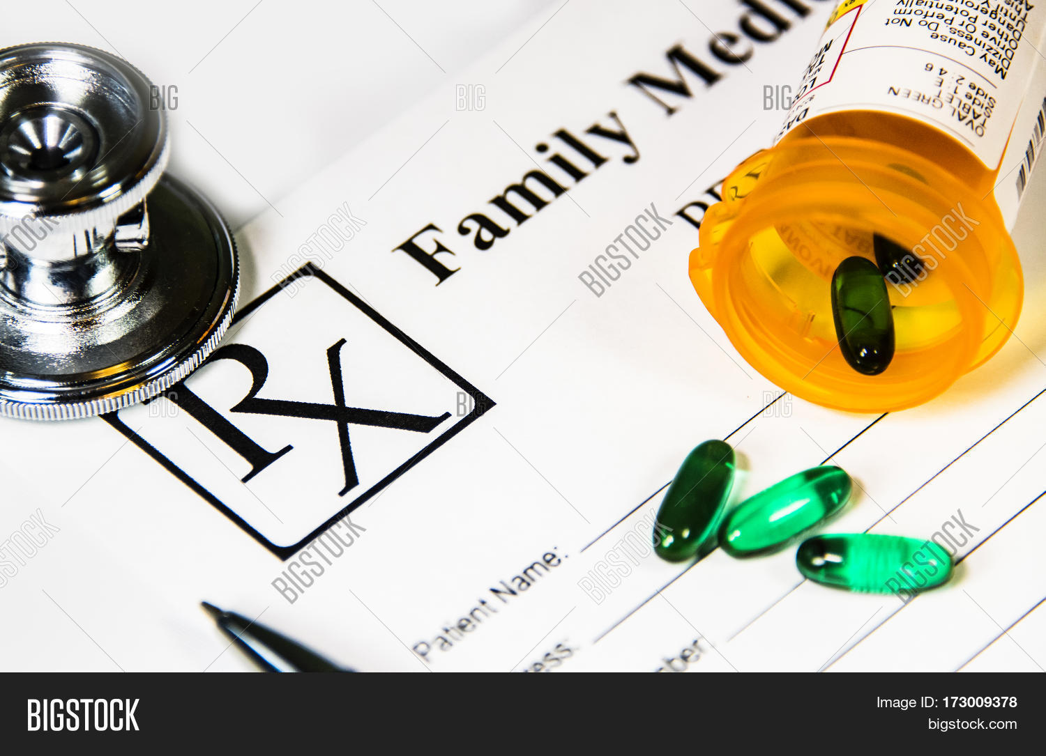 Vitamins. Doctors Rx Image & Photo (Free Trial) Bigstock