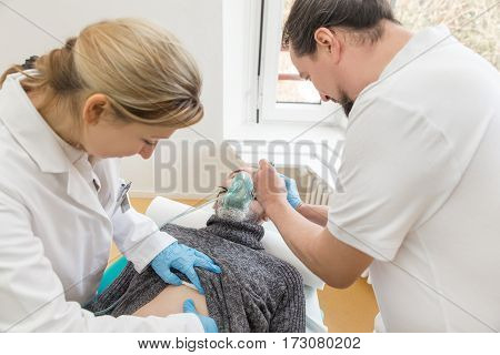 Examination Of An Patient