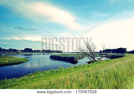 Bike Tour Oder region Brandenburg Germany -