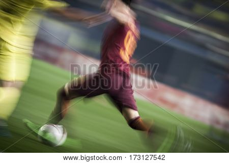 VILLARREAL, SPAIN - FEBRUARY 16: Stephan El Shaarawy during UEFA Europa League match between Villarreal CF and AS Roma at Ceramica Stadium on February 16, 2017 in Villarreal, Spain