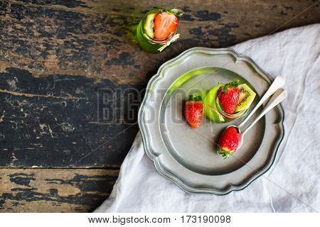 Organic Fruit Dessert