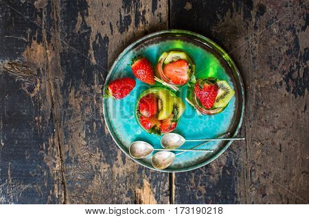 Organic Fruit Dessert