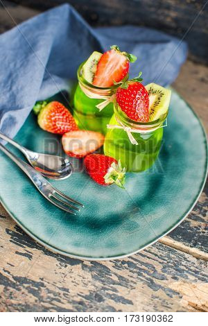 Organic Fruit Dessert