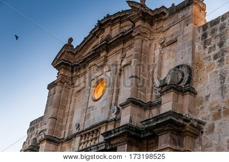 Italy Sicily Mazara del Vallo (Trapani Province) view of Sant'Ignazio Church Facade This early 18th-century church collapsed in the 1930s