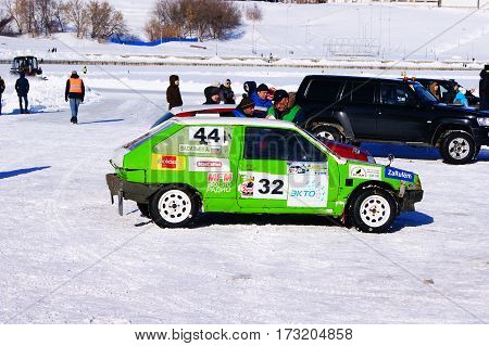 ice racing in Cheboksary Volzhsky track in 2017