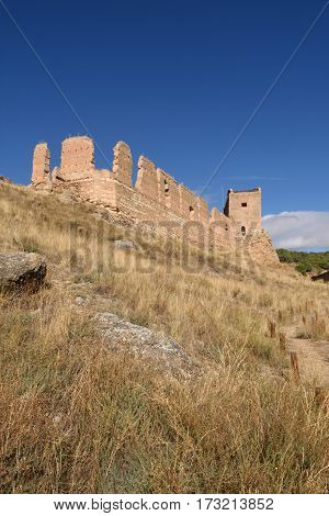 Main Castle Of  Daroca; Zaragoza Province, Aragon; Spain