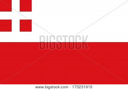 Flag of Utrecht is a province of the Netherlands