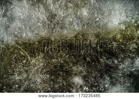 Ice, ice texture, abstract ice background, scabrous ice pattern, grunge ice