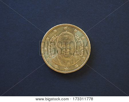 Pope Francis I 50 Cents Coin
