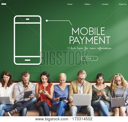 Mobile Payment Apps Message Webpage