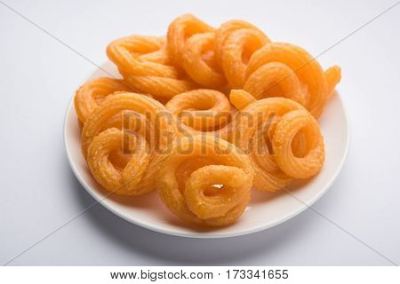 sweet paneer jalebi or jilbi or jilabi, favourite indian festival food