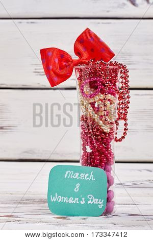 Bow and beads. Well-behaved women seldom make history