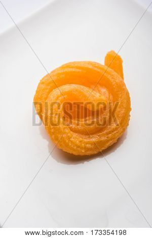 sweet paneer jalebi or jilbi or jilabi, favourite indian festival food