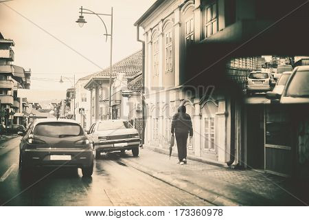 Small Town Traffic Jam