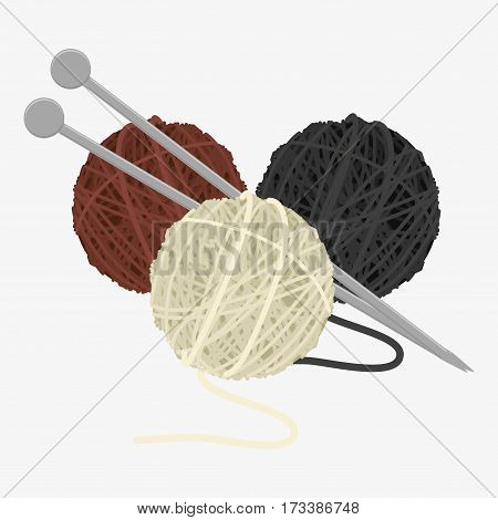 Wool Ball Vector