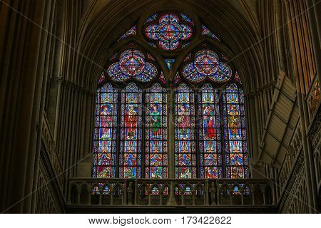 Stained Glass - Catholic Saints
