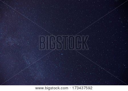 Black Night Sky Plenty Of Stars With