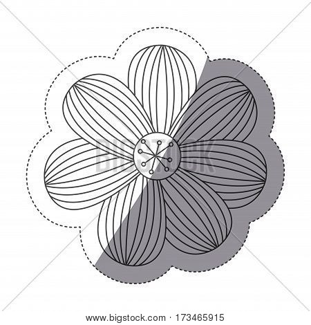 figure flower icon image, vector illustraction design stock