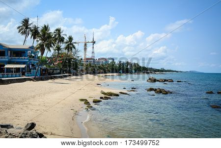 Seascape Of Phu Quoc Island In Vietnam