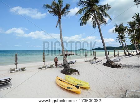 Seascape Of Phu Quoc Island In Vietnam