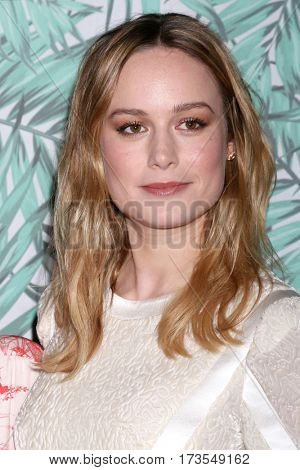 LOS ANGELES - FEB 24:  Brie Larson at the 10th Annual Women in Film Pre-Oscar Cocktail Party at Nightingale Plaza on February 24, 2017 in Los Angeles, CA