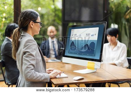 Business Strategy Corporation Enterprise Startup Concept