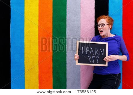Student Urging To Learn