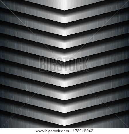 Metal texture background, Stainless steel, Vector illustration