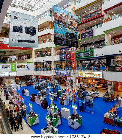 SINGAPORE, SINGAPORE - CIRCA 2016: Funan Digital Life Mall