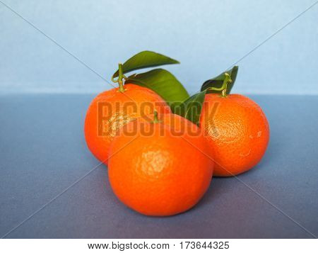 orange tangerine mandarin (Citrus tangerina) fruit vegetarian food