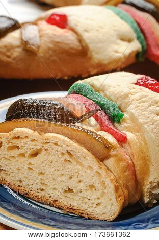 Epiphany Cake, Kings Cake, Roscon De Reyes Or Rosca De Reyes