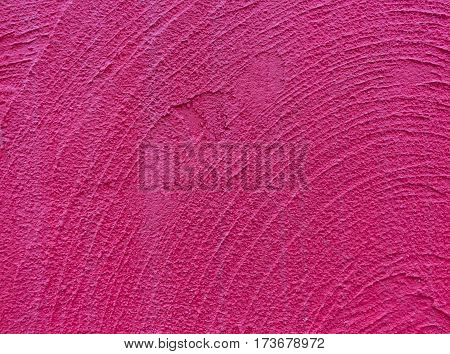 Dry Color rough plaster wall made by hand