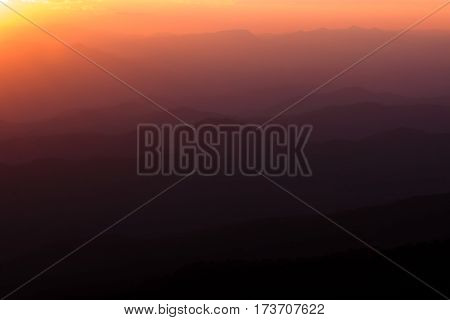 Beautiful Color At Sunset