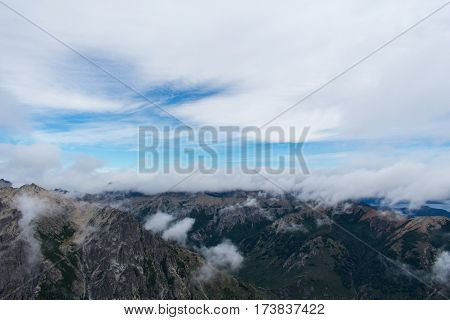 Over the Clouds by Sebastian L. Arias