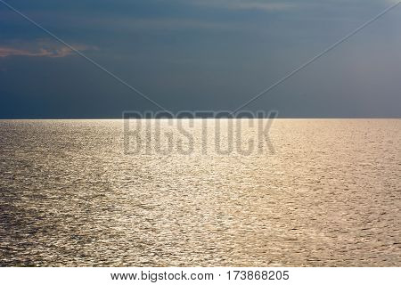 Sea Peacetime In The Evening